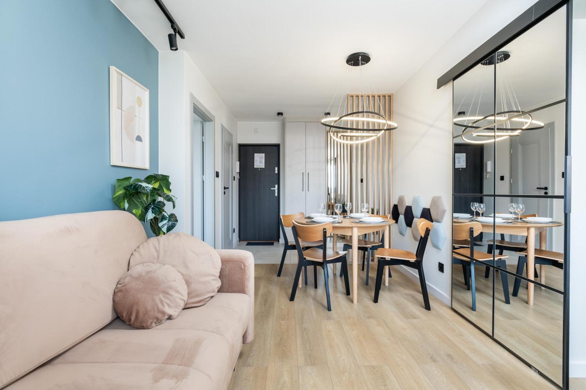 Blue Matcha Premium Apartment Okopowa Warsaw Exterior photo