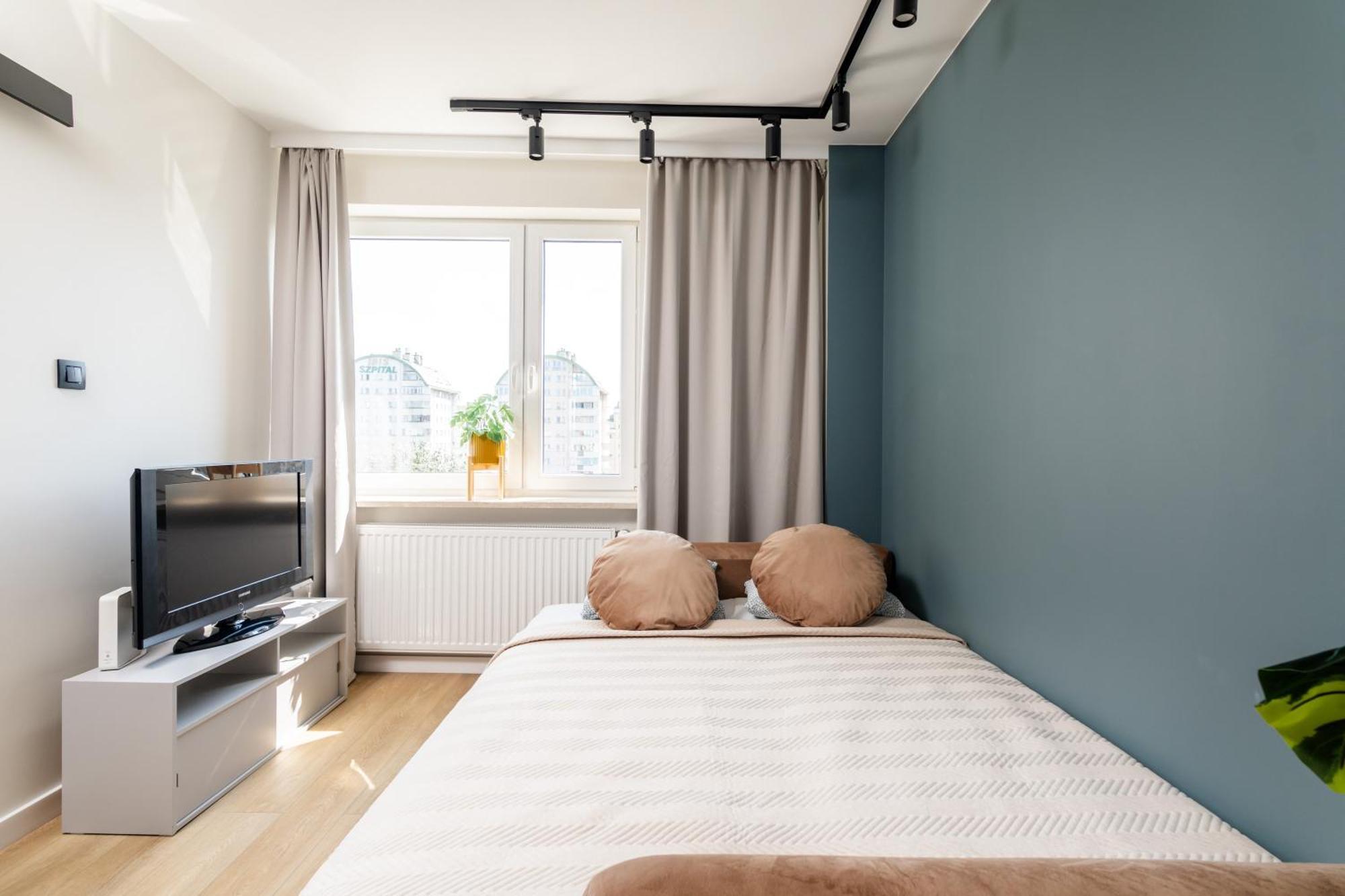 Blue Matcha Premium Apartment Okopowa Warsaw Exterior photo