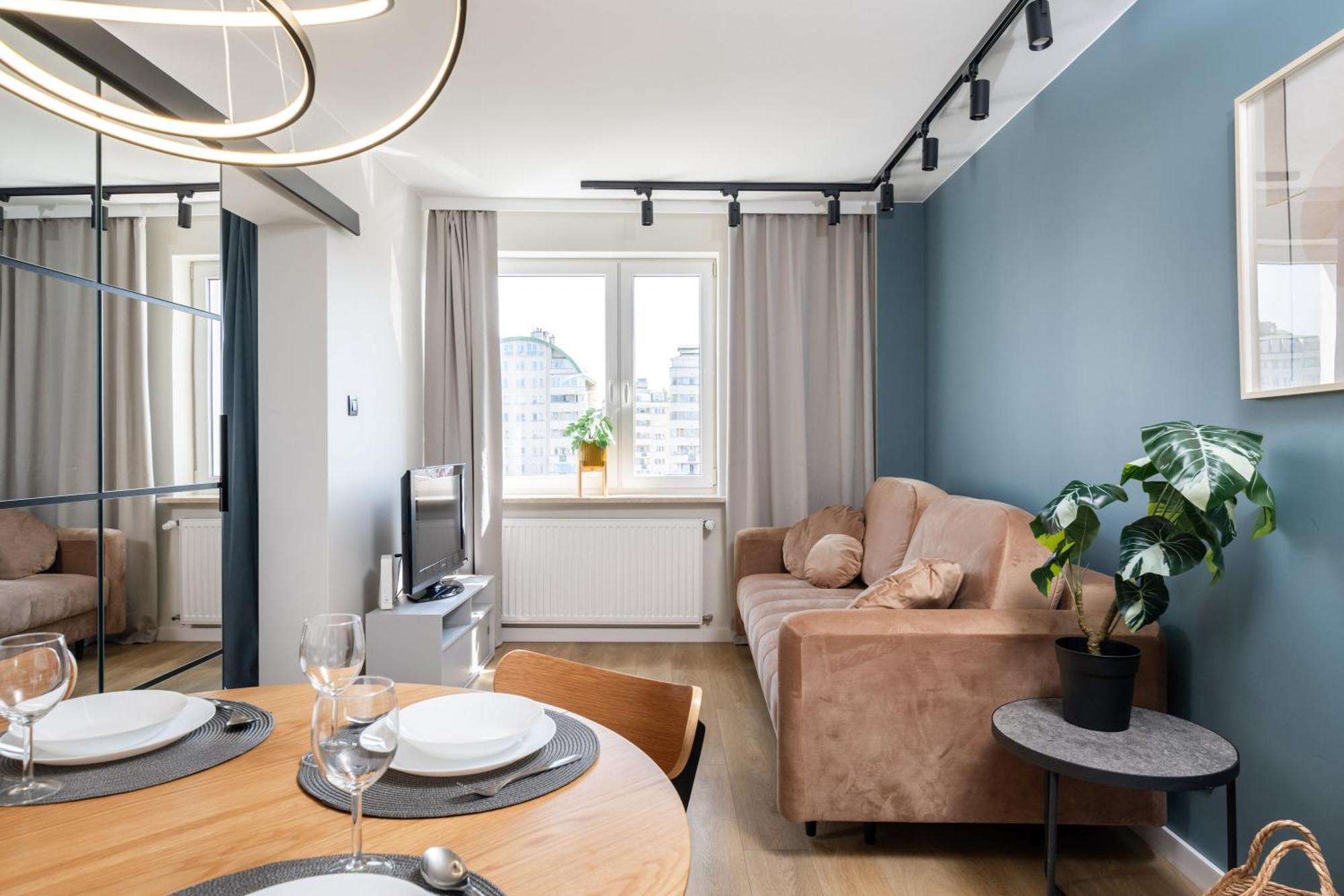 Blue Matcha Premium Apartment Okopowa Warsaw Exterior photo